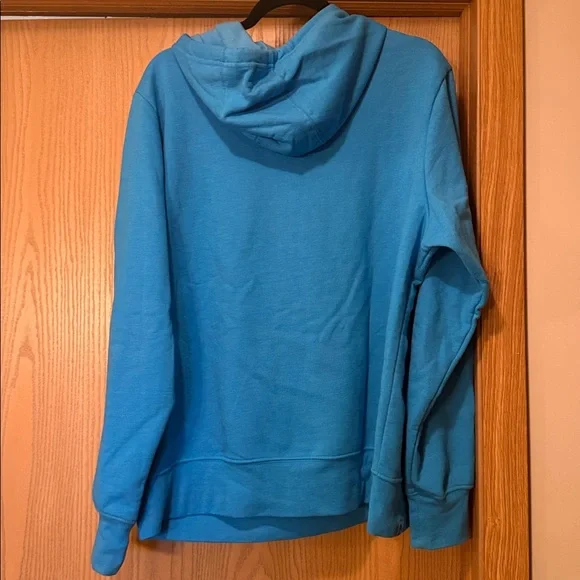 Vibrant Blue Sunburst Hoodie - Picture 3 of 3
